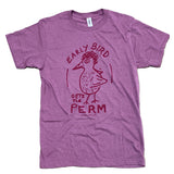 Early Bird Gets the Perm Tee - Heather Cassis