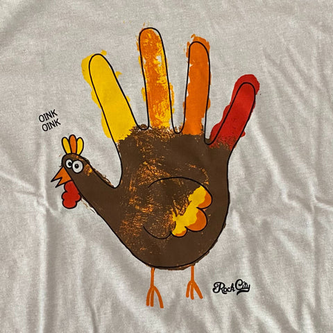 Hand Turkey Kids Tee – Rock City Outfitters