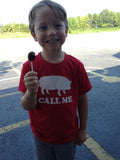 Call Me Red Kids Tee SS