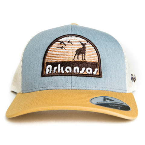 Hunt AR Hat - Heather Grey/Amber Gold