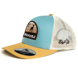 Hunt AR Hat - Smoke Blue/Amber Gold