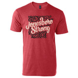 Jonesboro Strong Tee - Heather Red