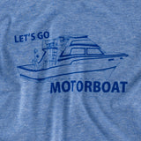 Let's Go Motorboat Kids tee