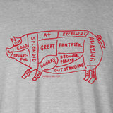 Pig Shirt - Heather Grey