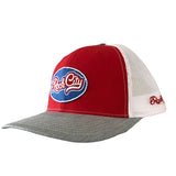 Rock City Script Hat - Red/Grey/White