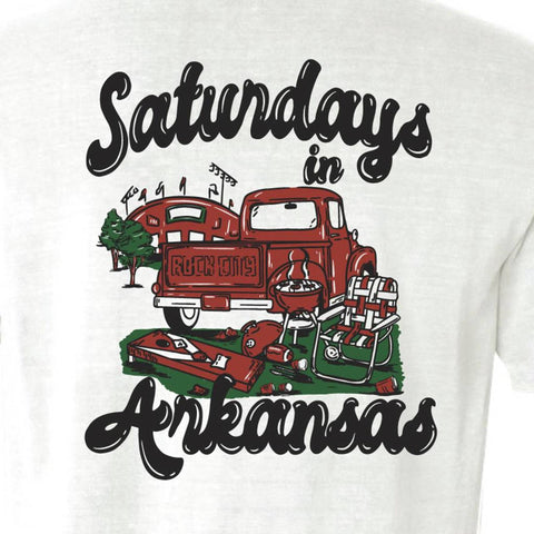 Saturdays in Arkansas Pocket Tee