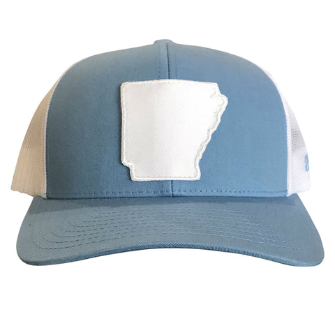 State of AR Hat - Col Blue/White