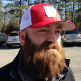 State of AR Hat - Fitted Red/White