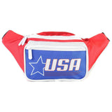 Fanny Pack - USA Red White & Blue Star