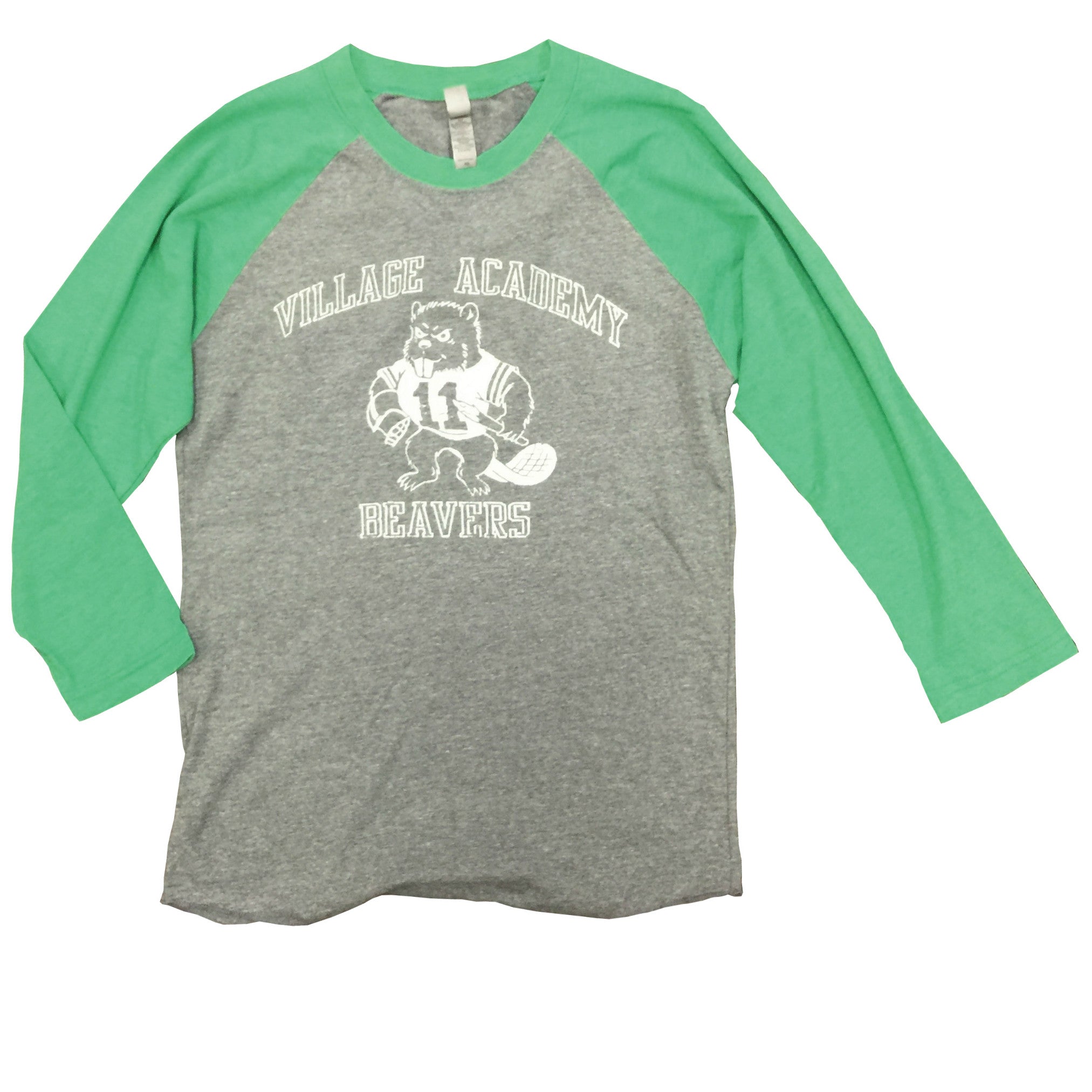Village Academy Beavers Raglan