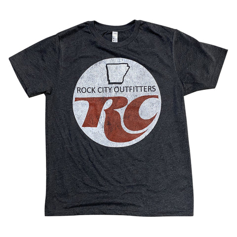 RC Vintage Youth Tee - Heather Charcoal